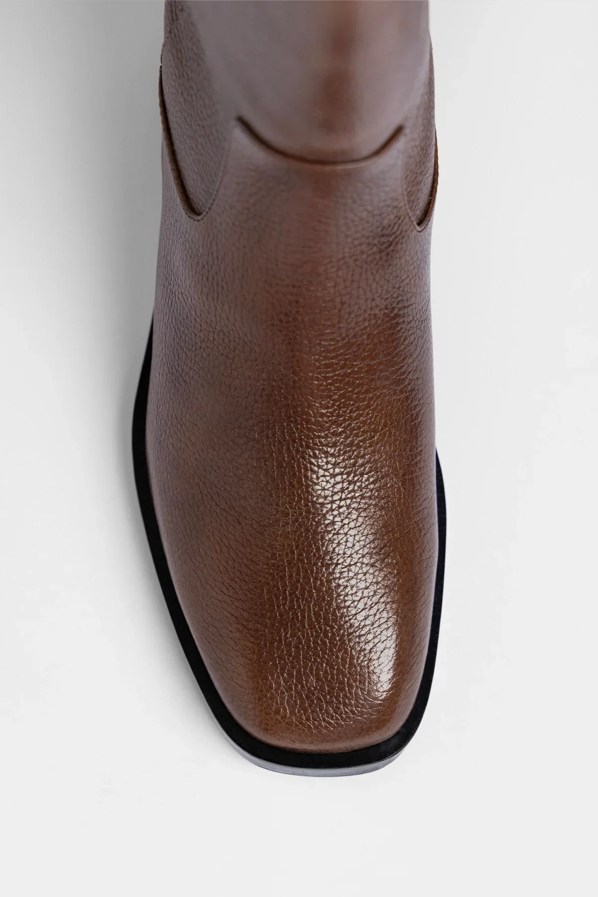 Anne Boot Burnt Umber Leather - Image 4