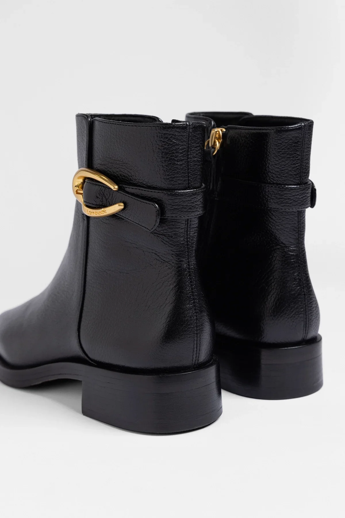 Anne Verona Low Boot Black Leather - Image 3