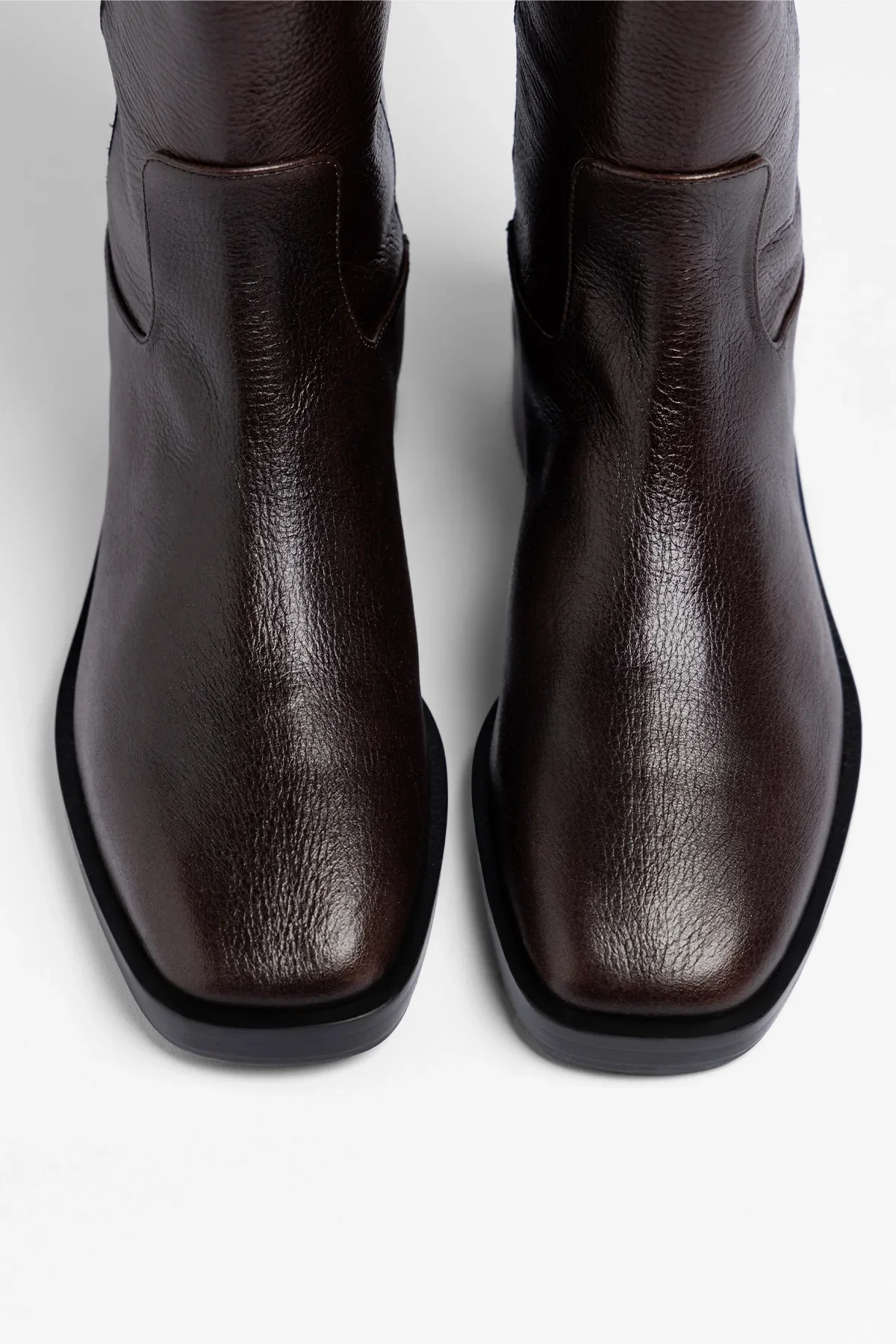 Anne Wide Brown Leather - Image 3