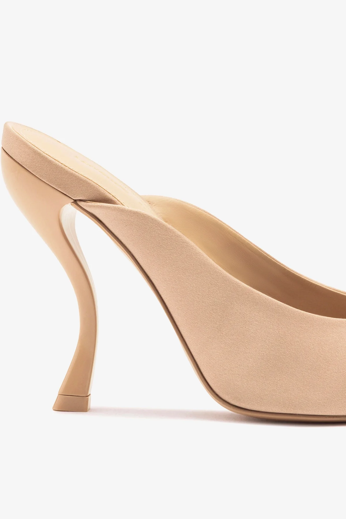 Larroudé x Nicolò B.: Inna Mule Sand Satin - Image 4