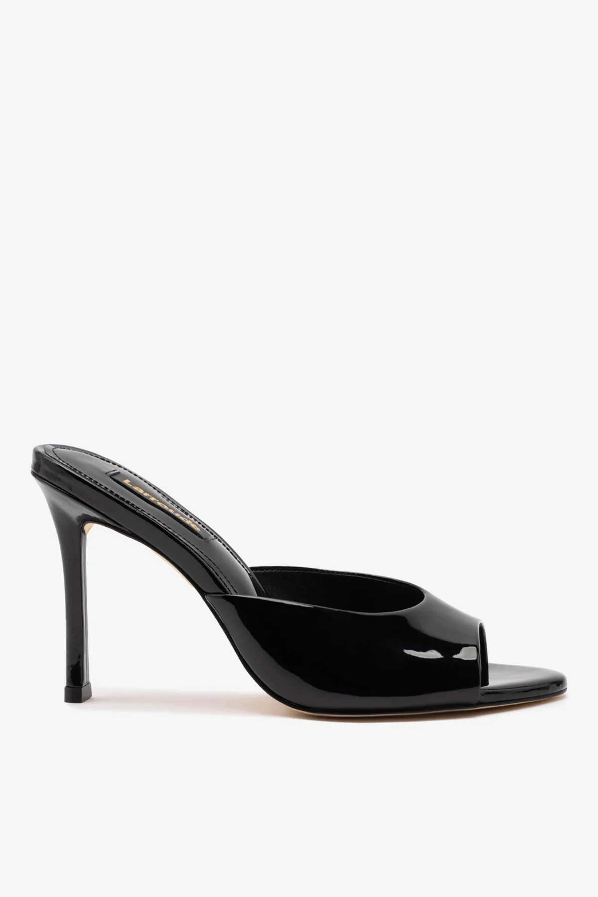 Jasmine Hi Mule In Black Leather