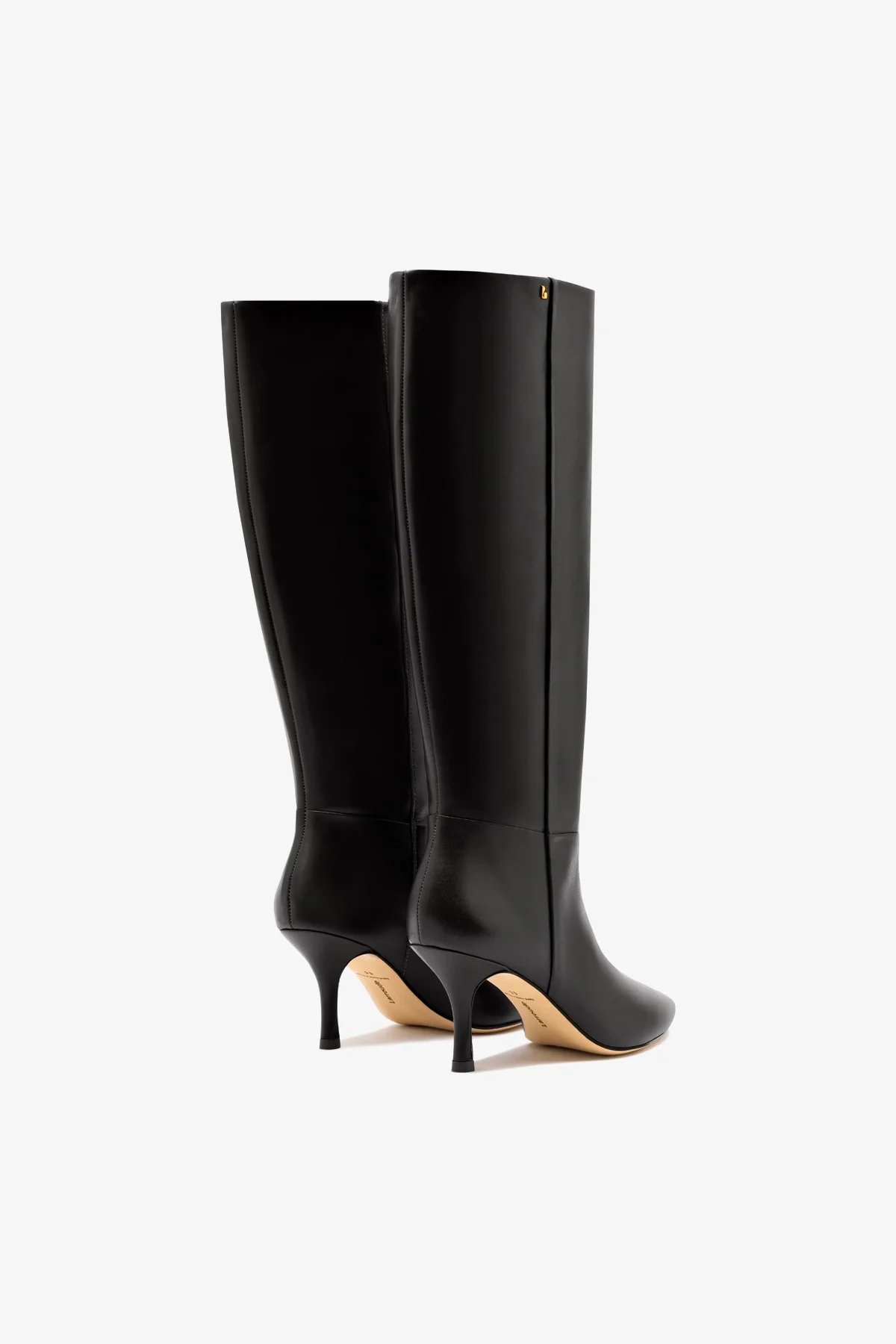 Kate Mid Boot In Black Leather - Image 7