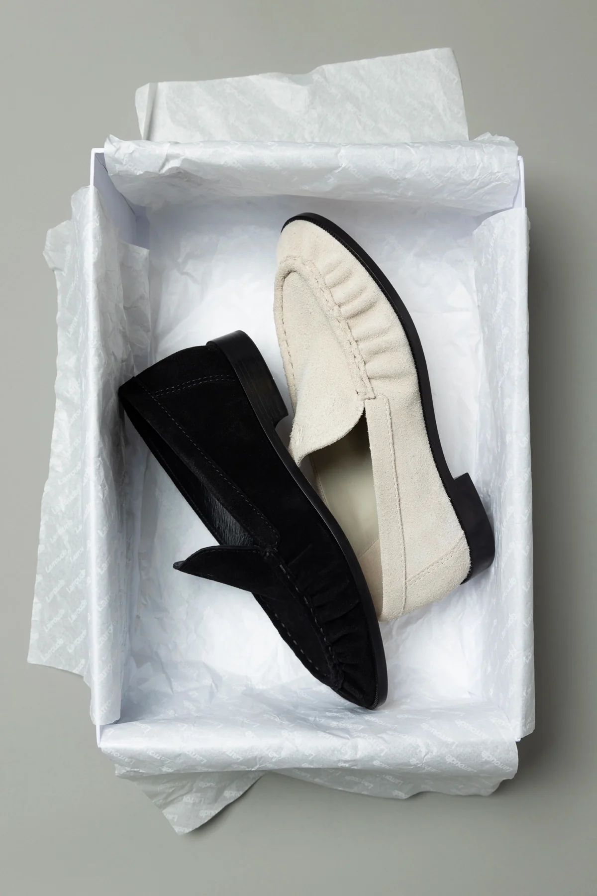 Margaux Loafer In Black Suede - Image 2