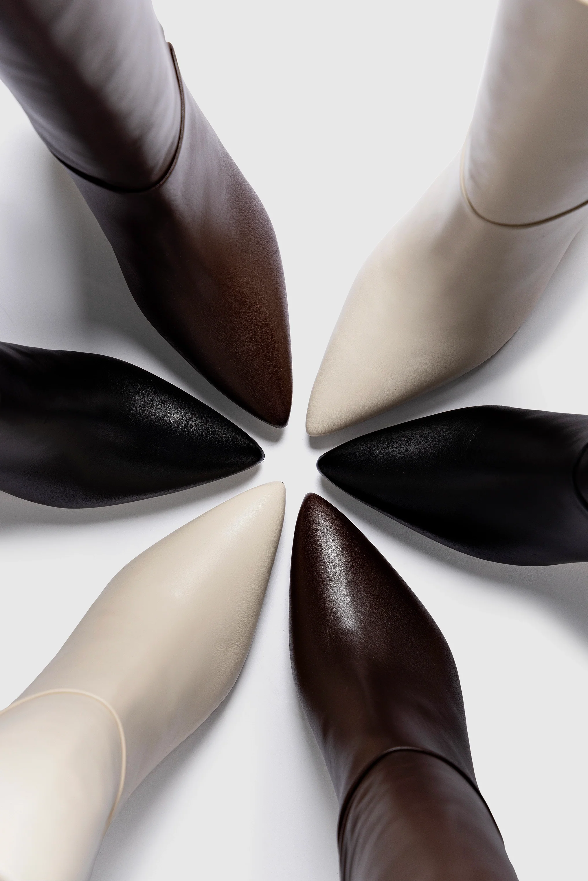 Kate Mid Boot In Brown Leather - Image 6