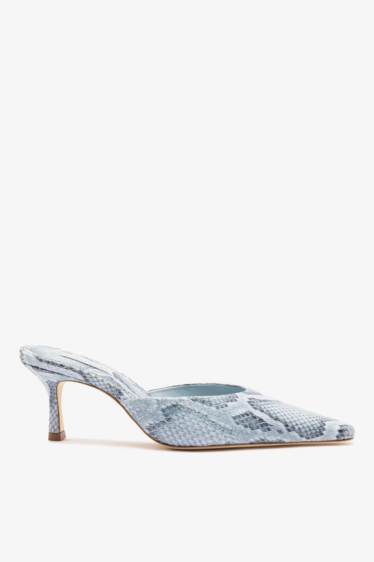 Carine Mule Maya Python Leather