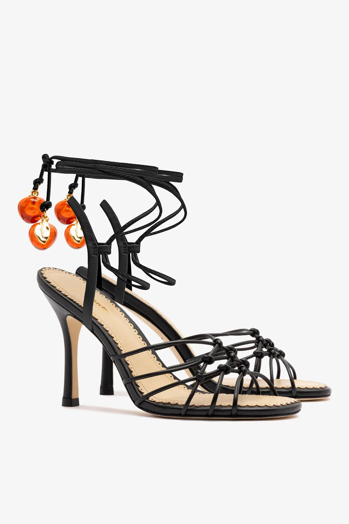 Carmen Sandal Black Leather - Image 3