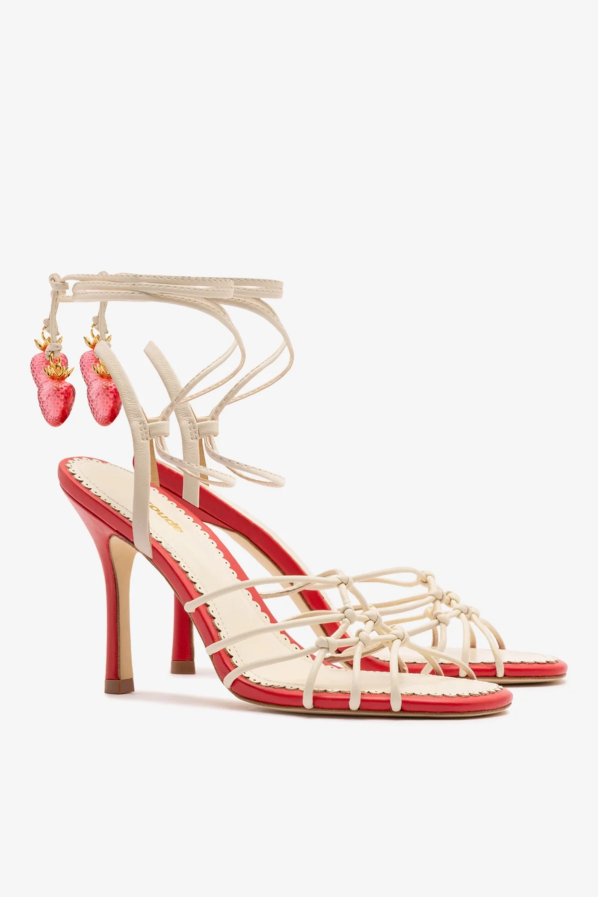 Carmen Sandal Ivory Leather - Image 3