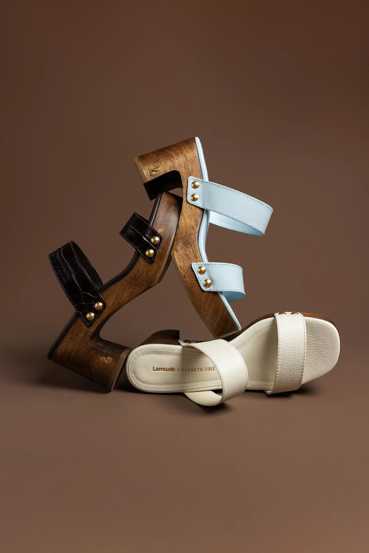 Larroudé x Kenneth Cole: Sandal Maya Patent Leather - Image 6