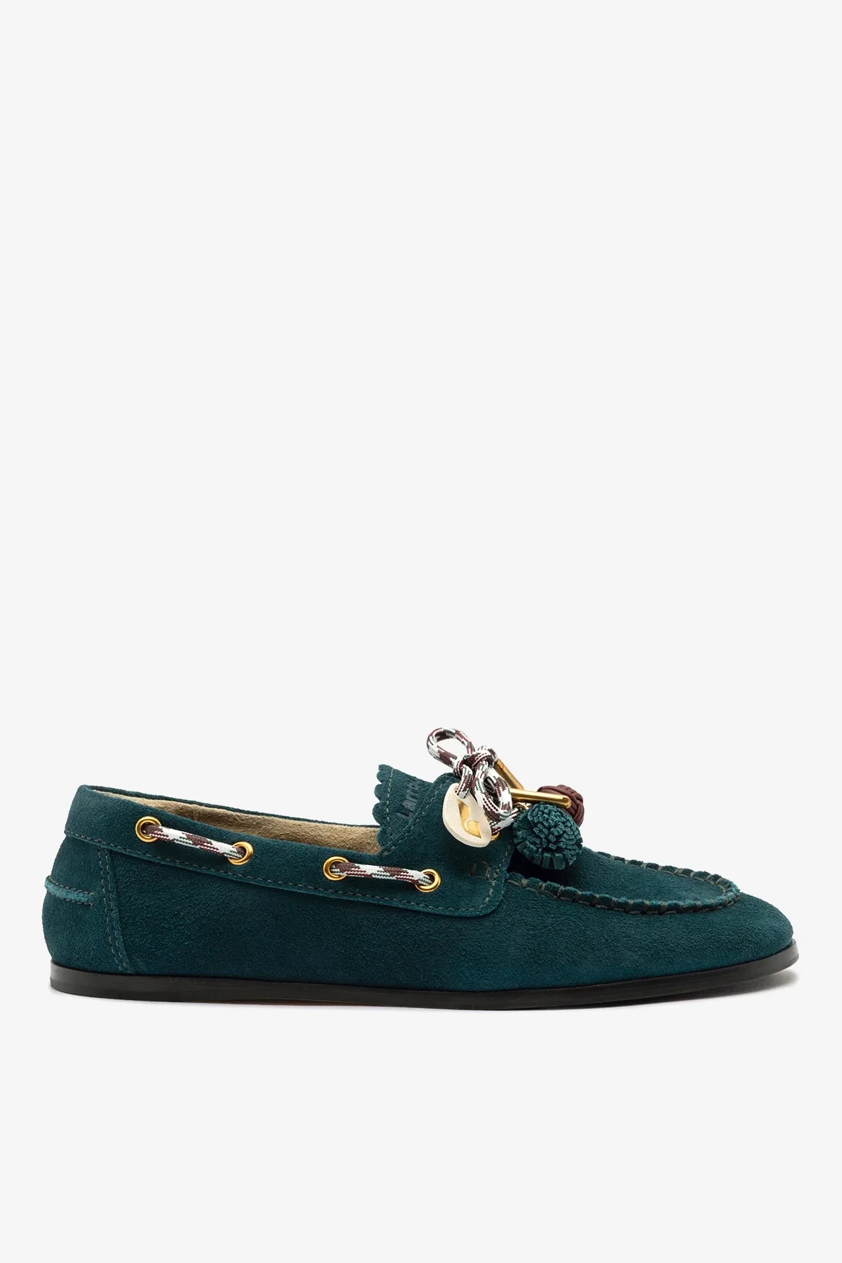 Cyprus Boat Shoe Deepsea Suede