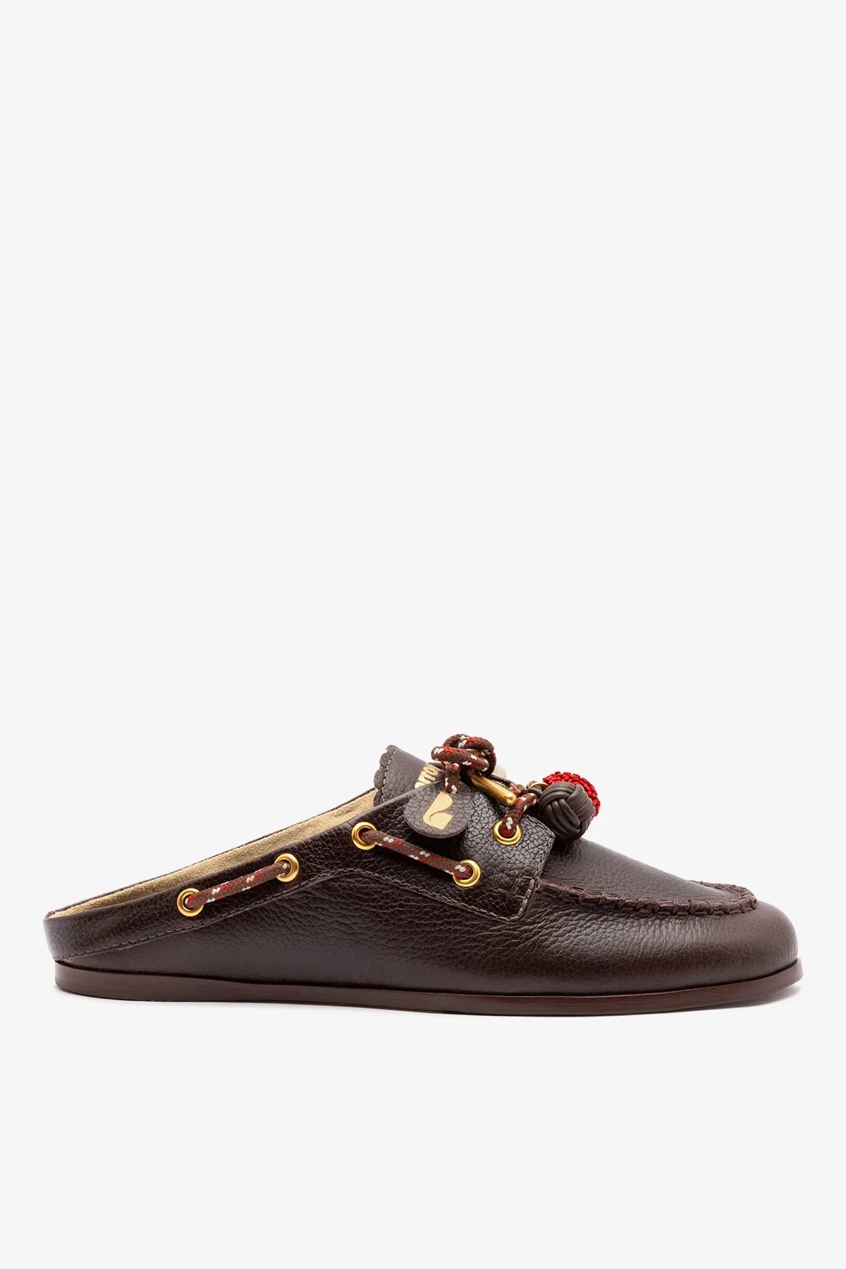 Cyprus Mule Brown Leather