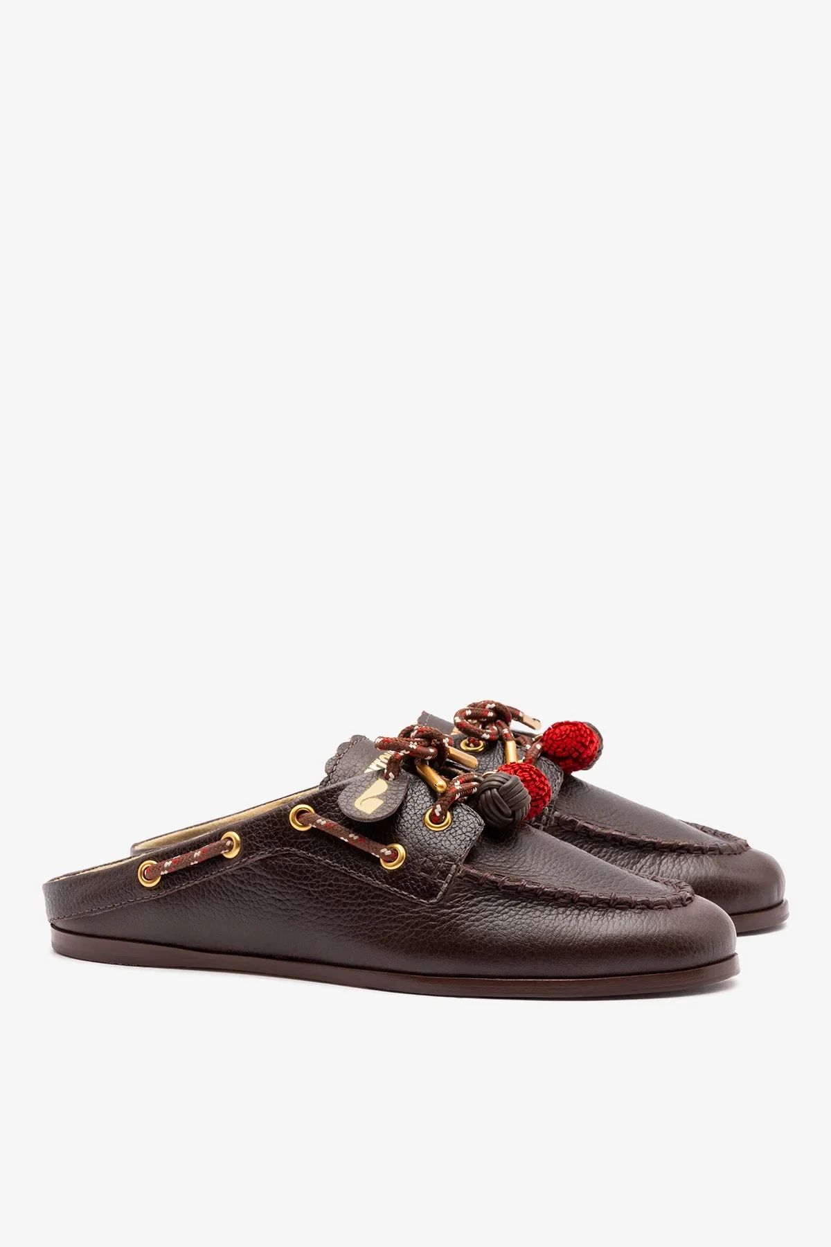 Cyprus Mule Brown Leather - Image 3