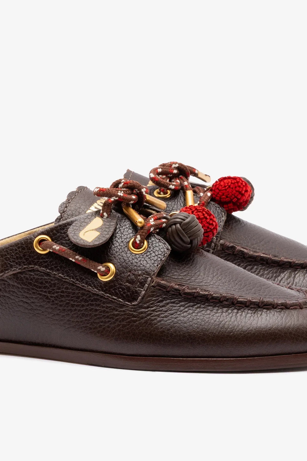 Cyprus Mule Brown Leather - Image 4