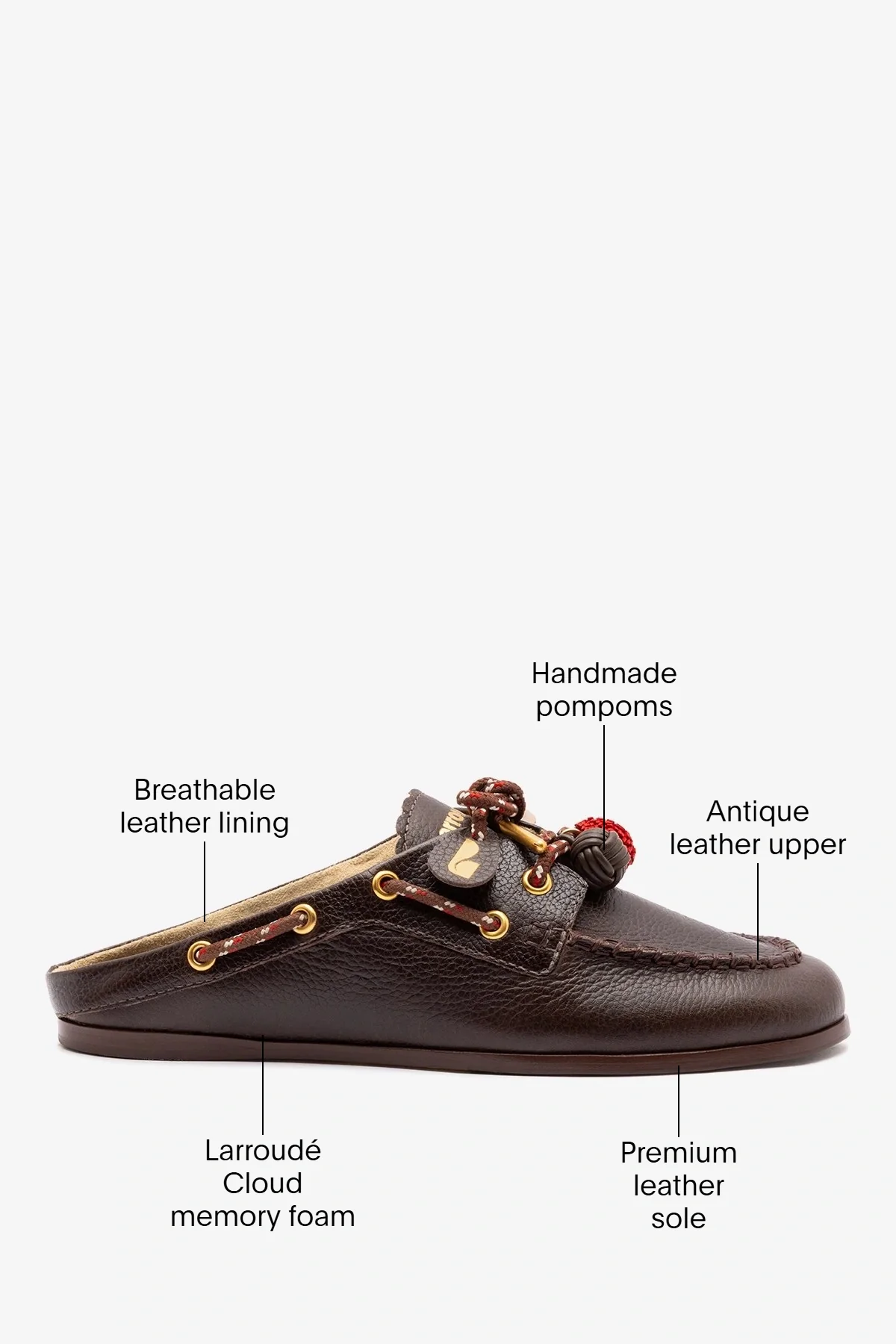 Cyprus Mule Brown Leather - Image 6