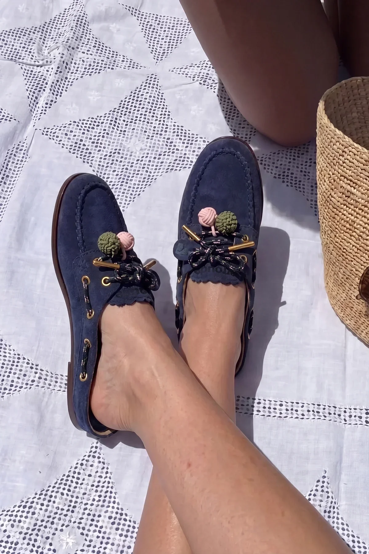 Cyprus Mule Indigo Suede - Image 2