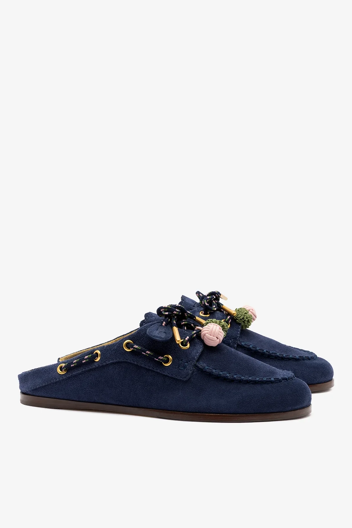 Cyprus Mule Indigo Suede - Image 3