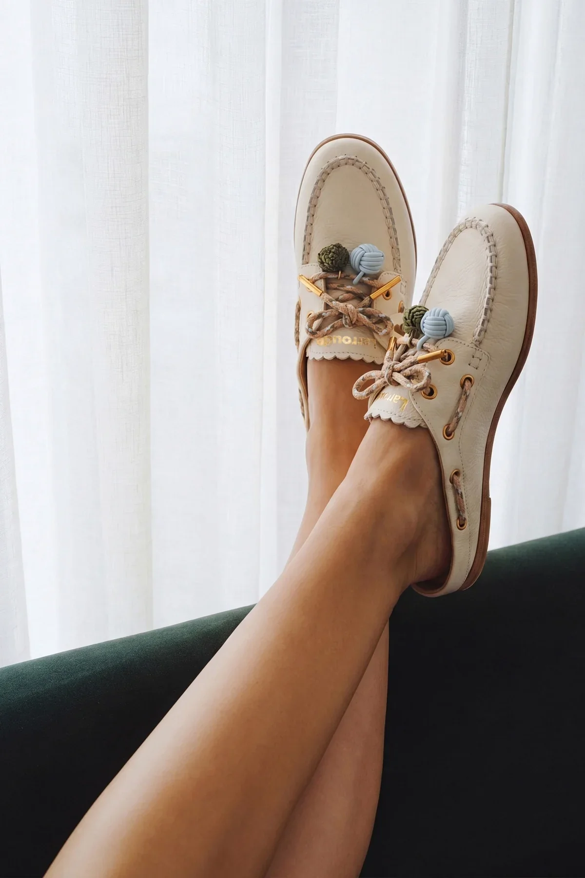 Cyprus Mule Ivory Leather - Image 2