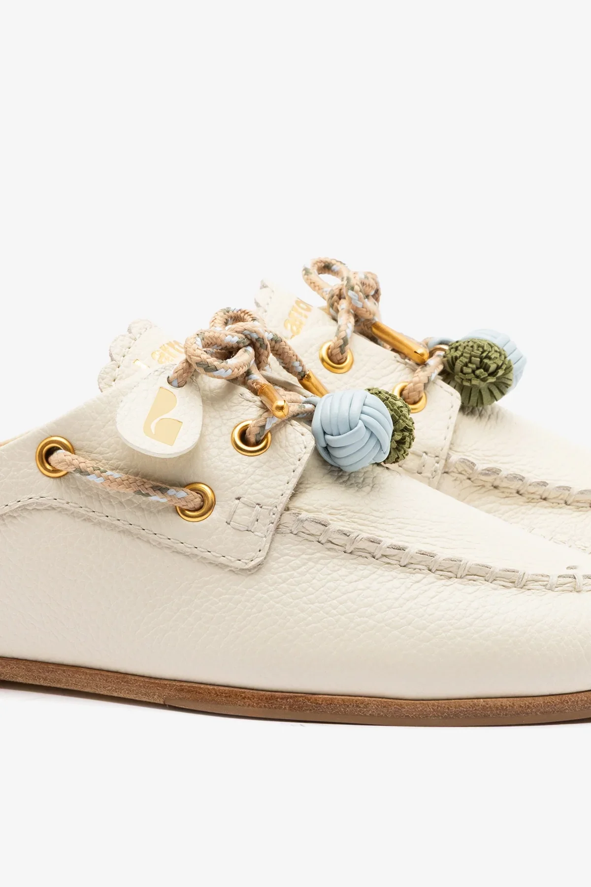 Cyprus Mule Ivory Leather - Image 4