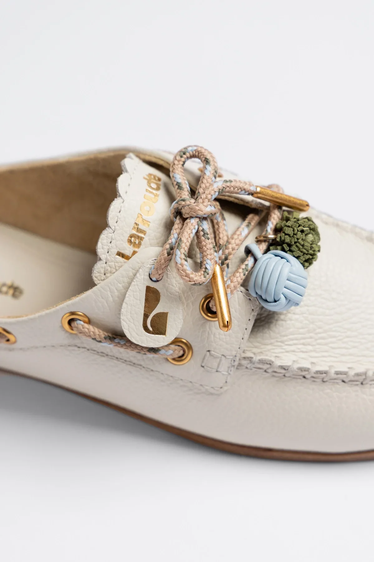 Cyprus Mule Ivory Leather - Image 5