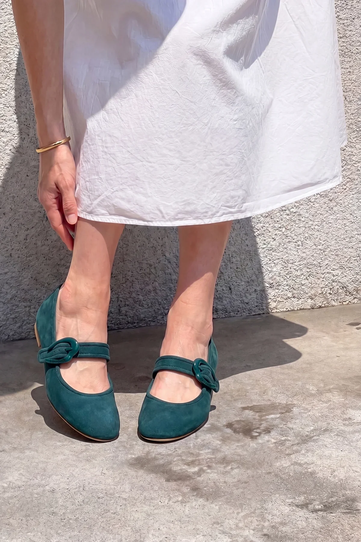 Verona Ballet Flat Deepsea Velvet - Image 2