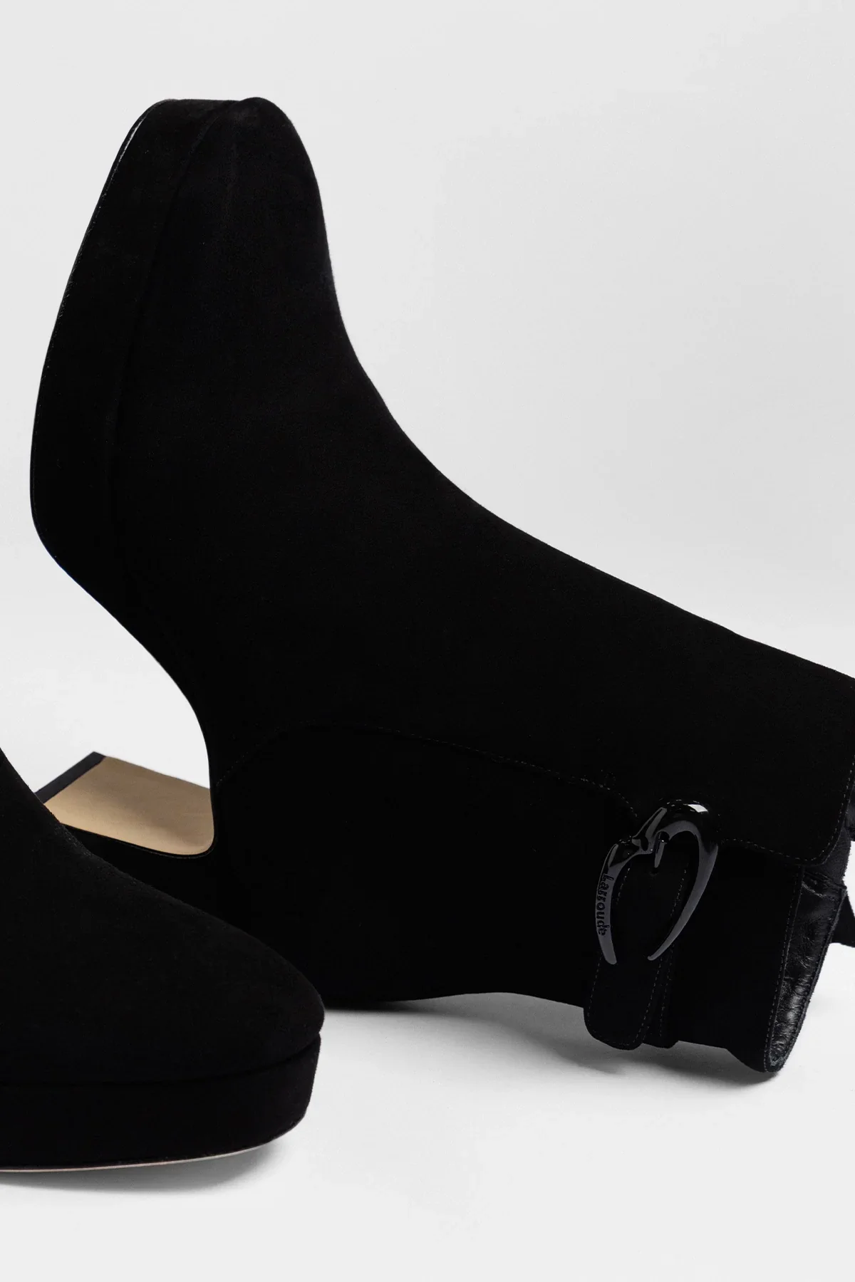 Dolly Verona Low Boot Black Suede - Image 5