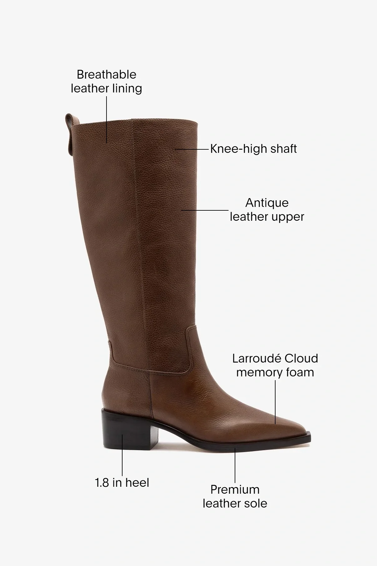 Florencia Boot Burnt Umber Leather - Image 6