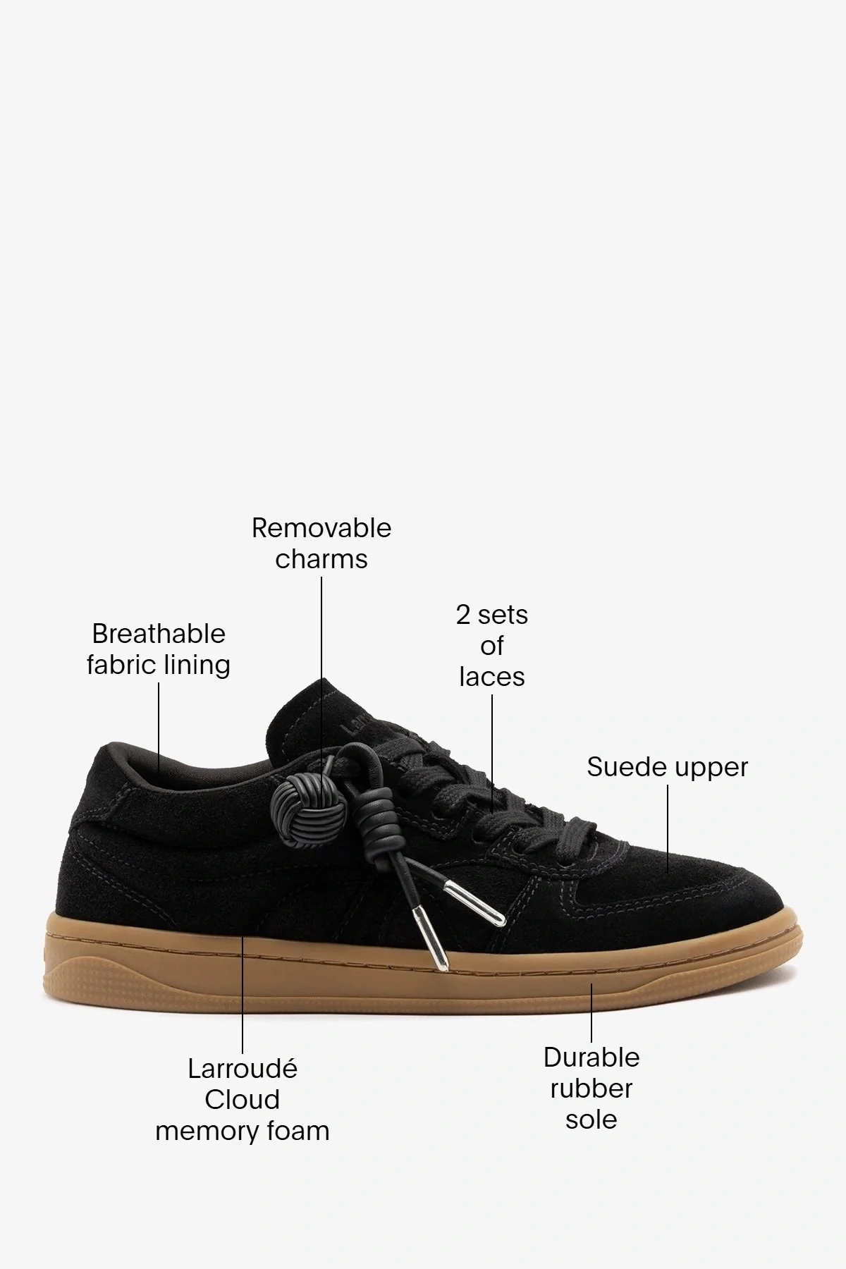 George Sneaker Black Suede - Image 6