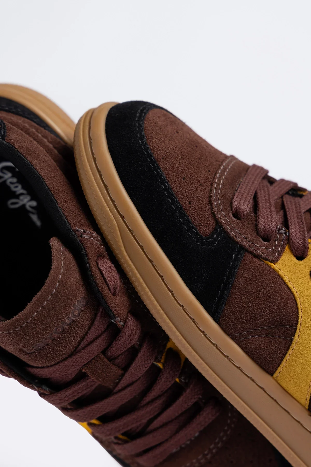 George Sneaker Brown and Yellow Suede - Image 4