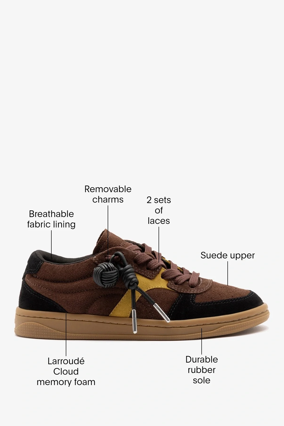 George Sneaker Brown and Yellow Suede - Image 6