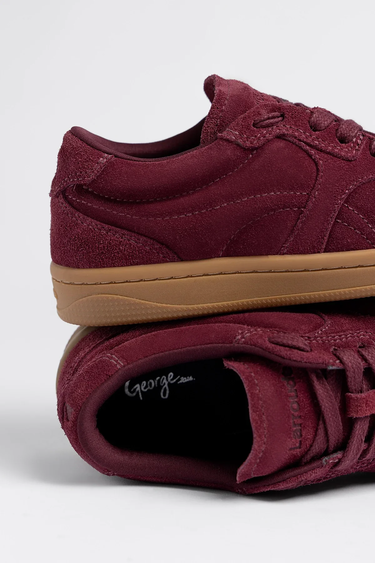 George Sneaker Burgundy Suede - Image 4