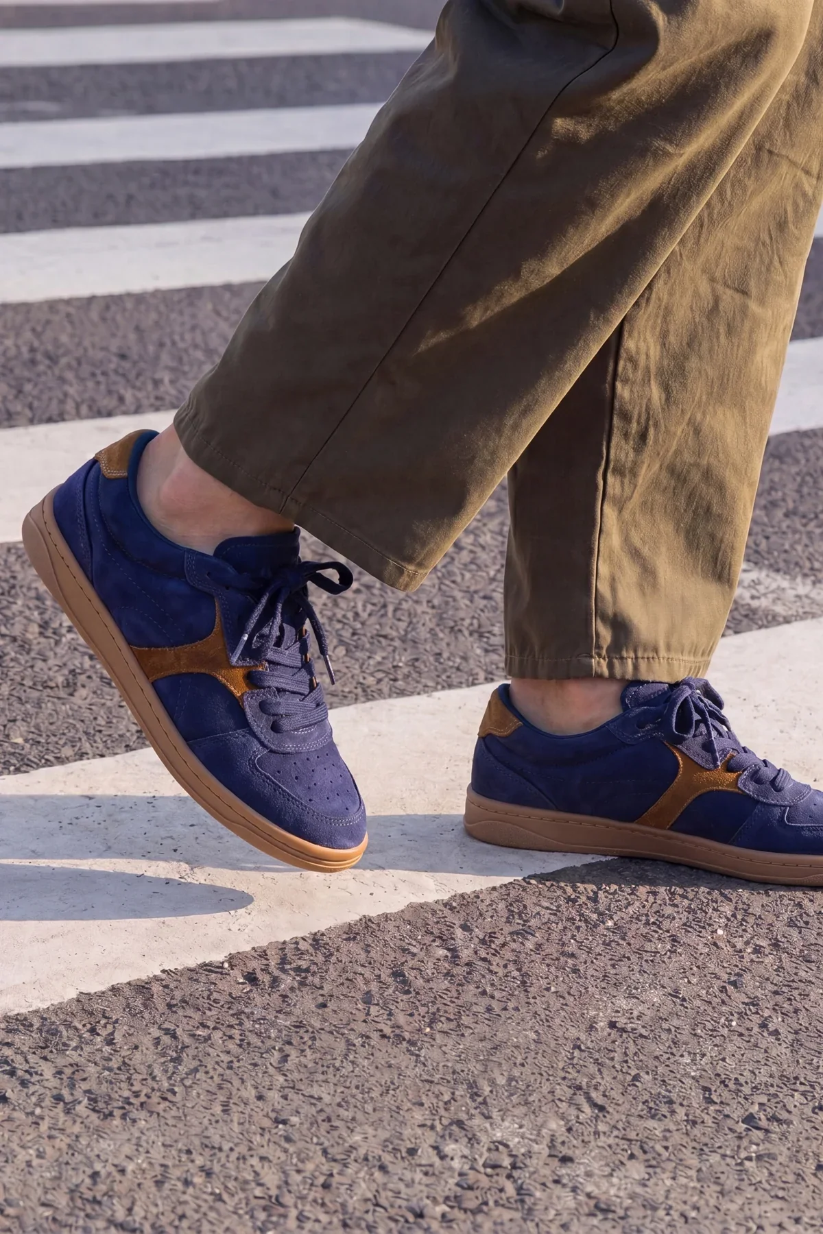 George Sneaker Navy Suede - Image 2