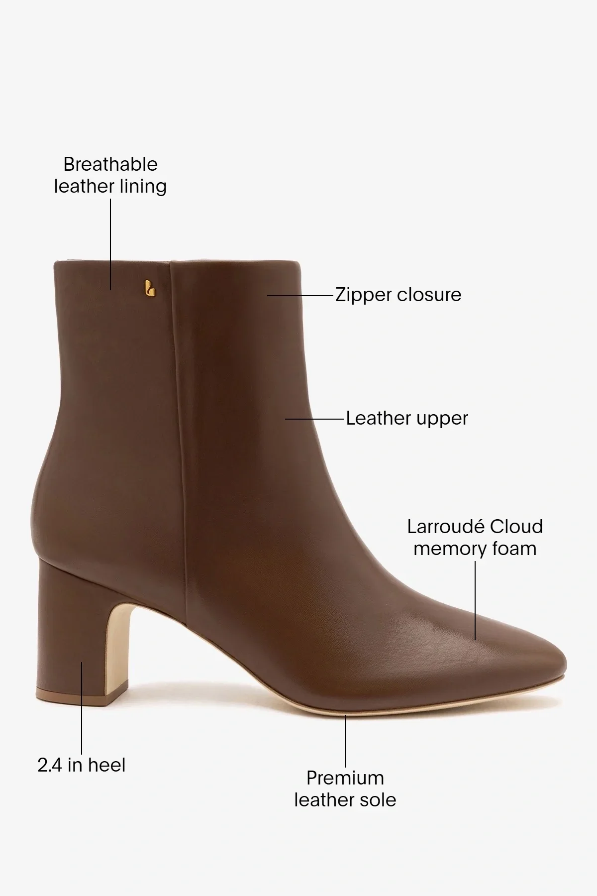 Gloria Boot Burnt Umber Leather - Image 6