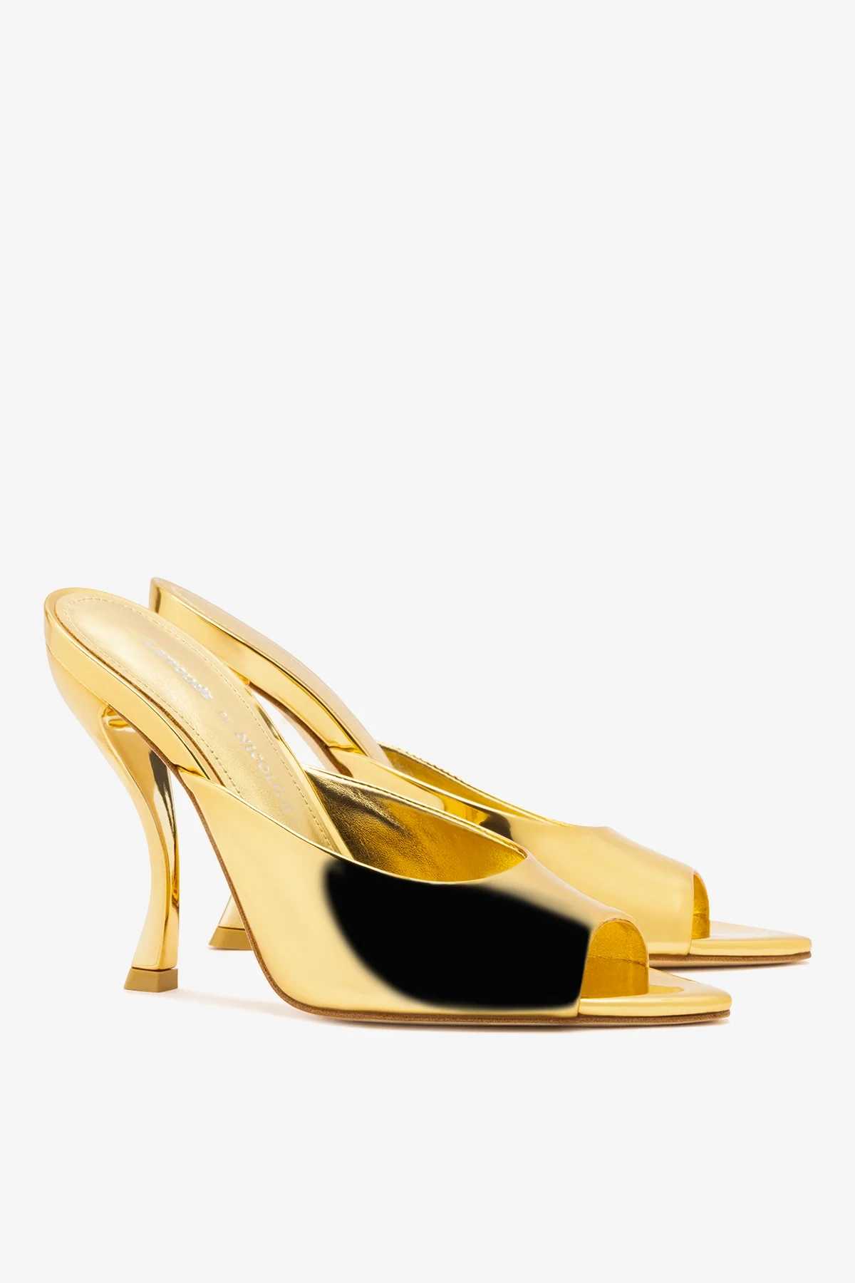 Larroudé x Nicolò B.: Malibu Mule Gold Specchio - Image 3