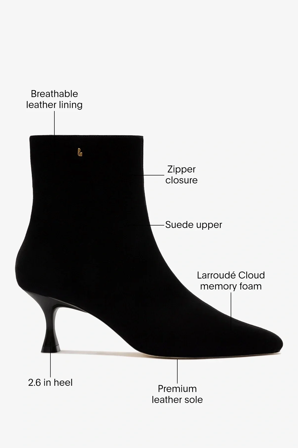 Ines Boot Black Suede - Image 6