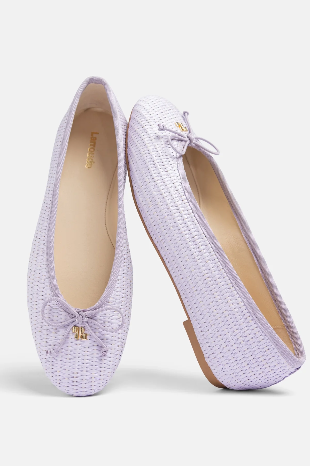 Pavlova Ballet Flat Iris Raffia - Image 2