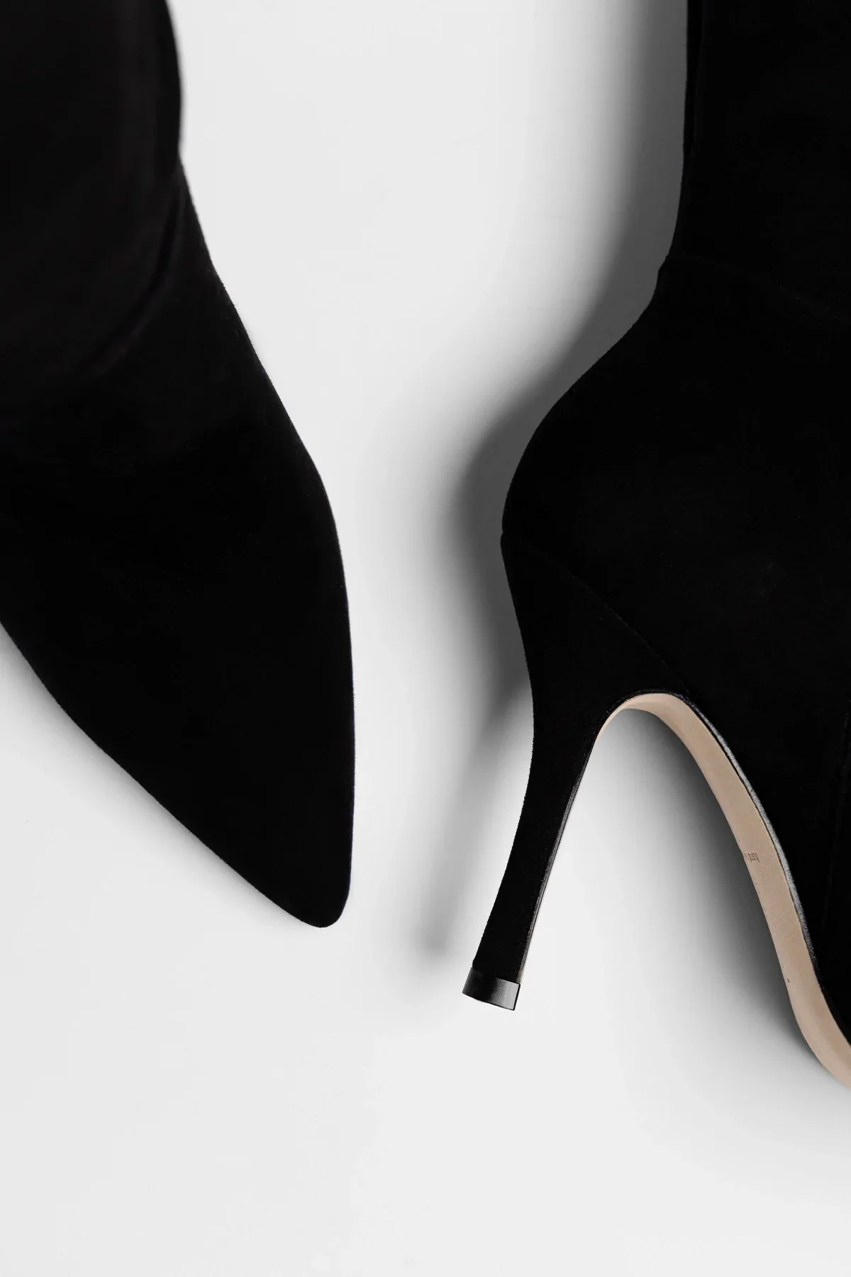Kate Wide Boot Black Suede - Image 4