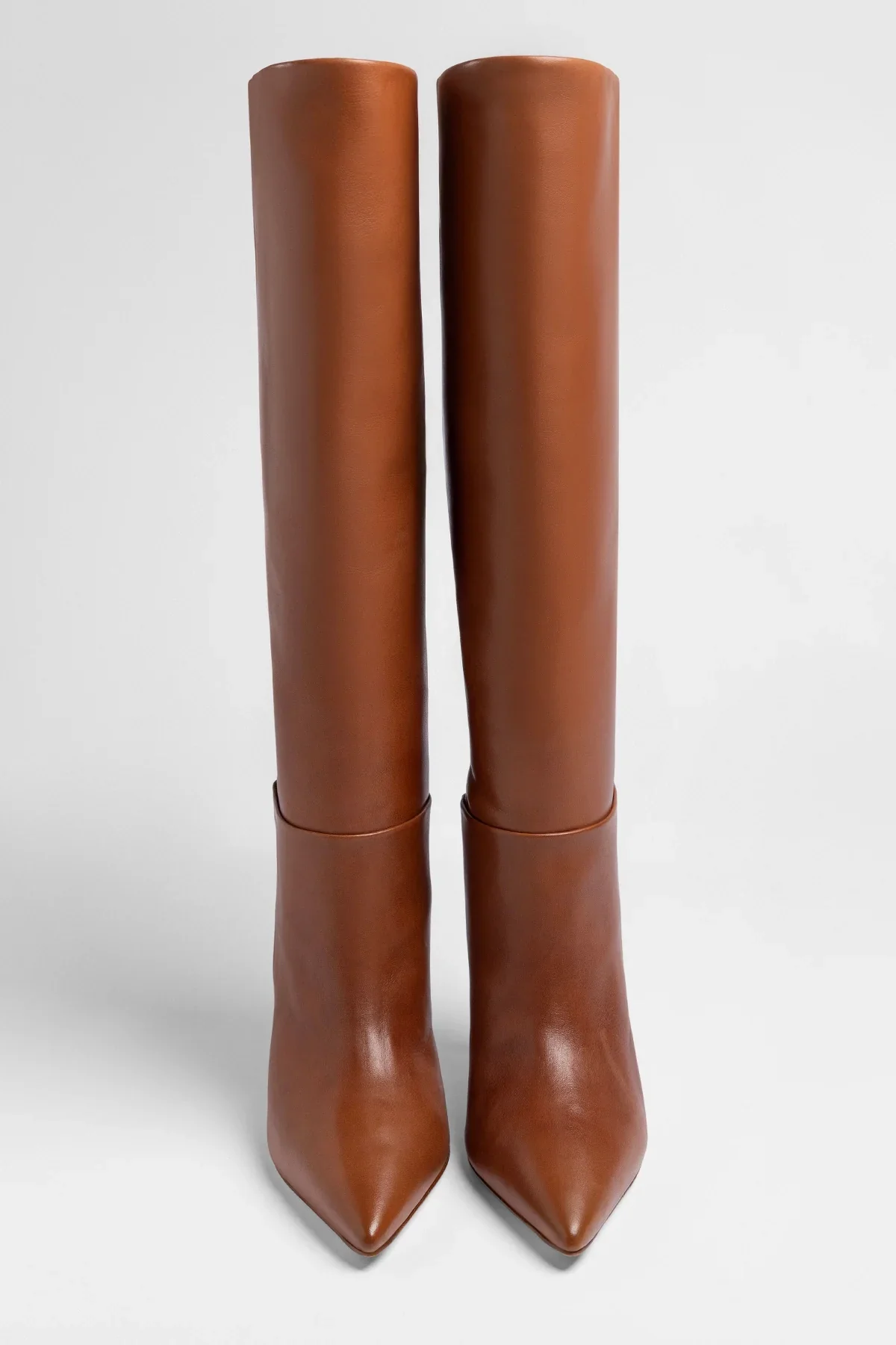 Kate Wide Boot Caramel Leather - Image 2