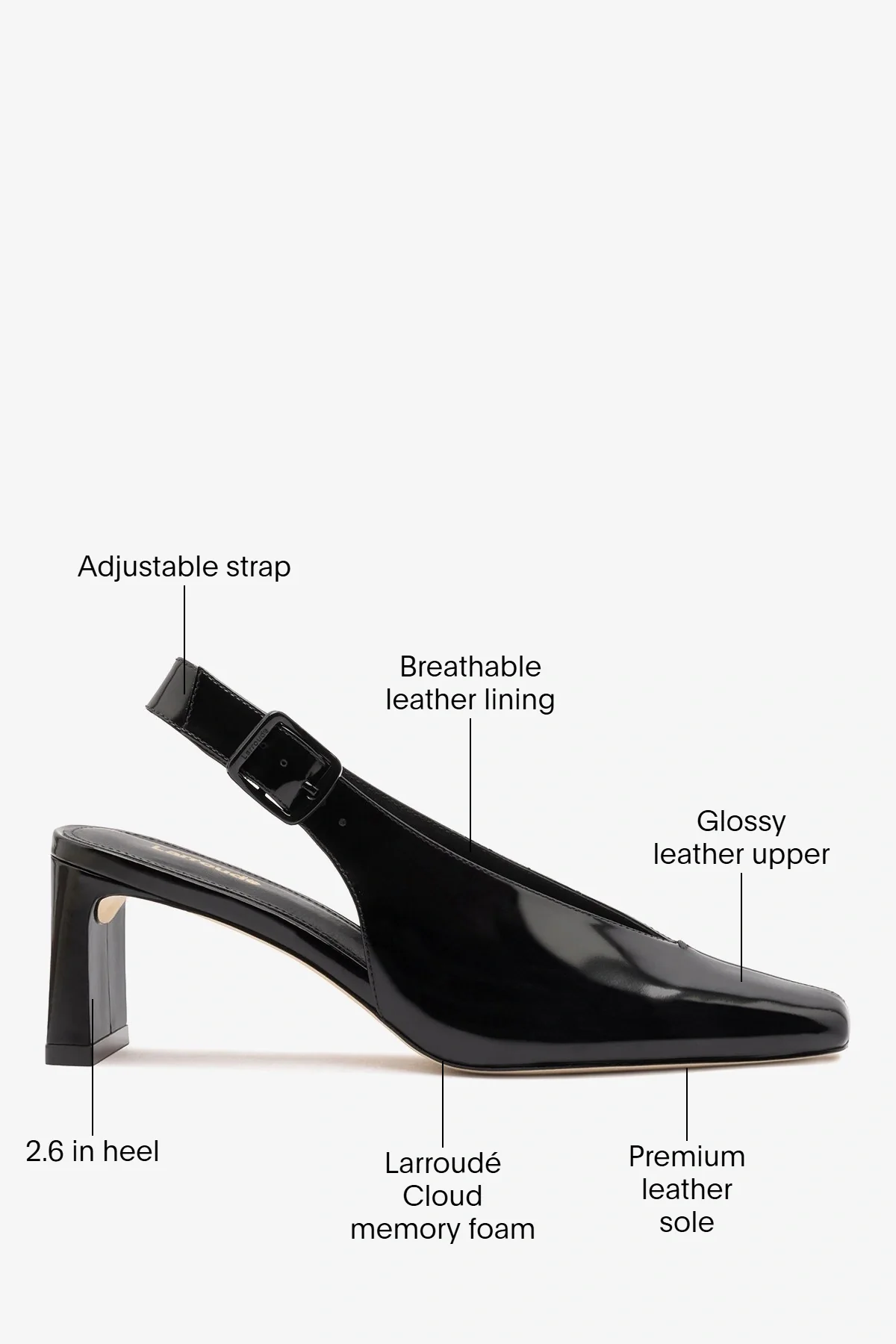 Katie Pump Black Patent Leather - Image 6