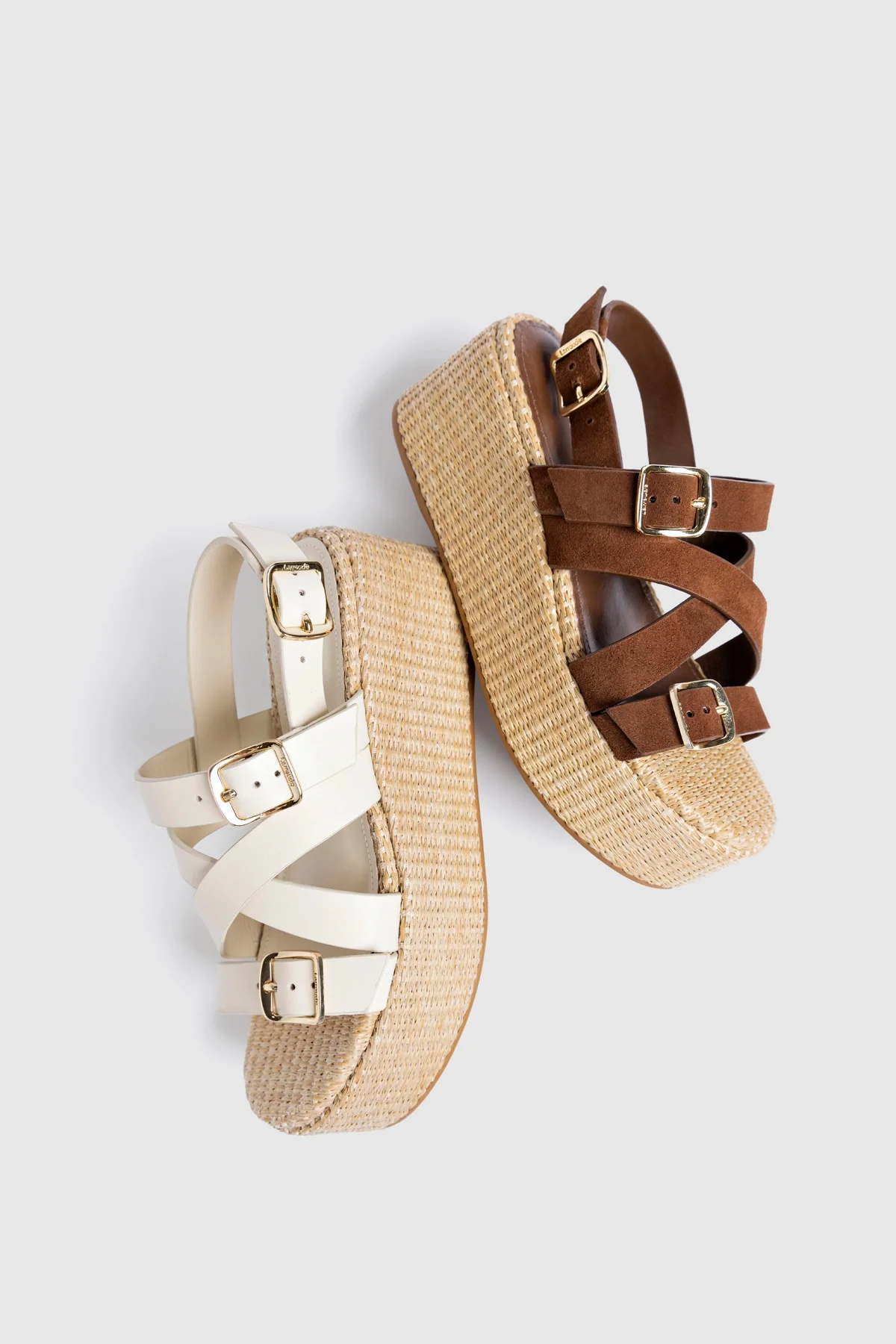 Patti Flatform Burnt Umber Suede - Image 6