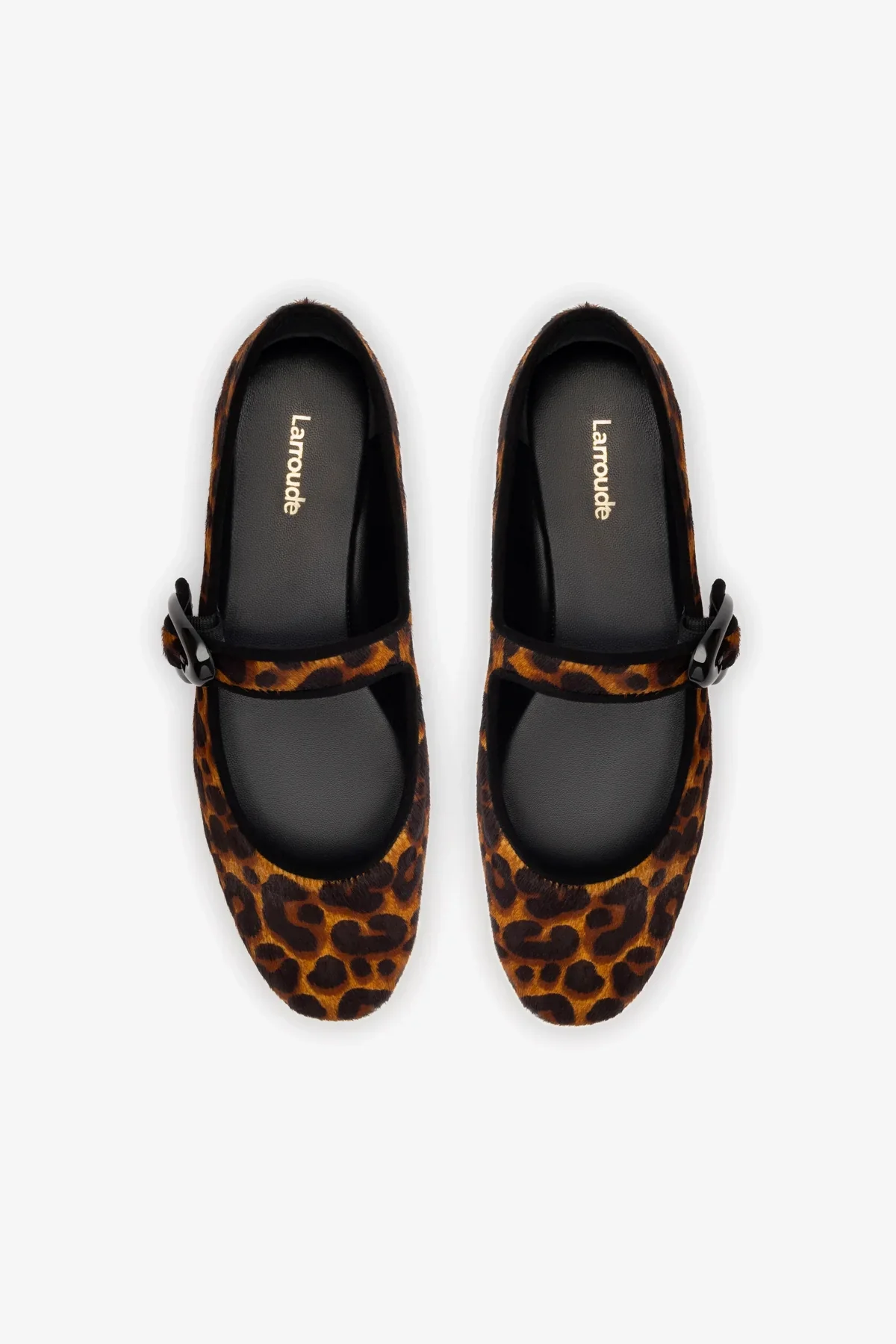 Verona Ballet Flat In Leopard Print Calf Hair - Image 7