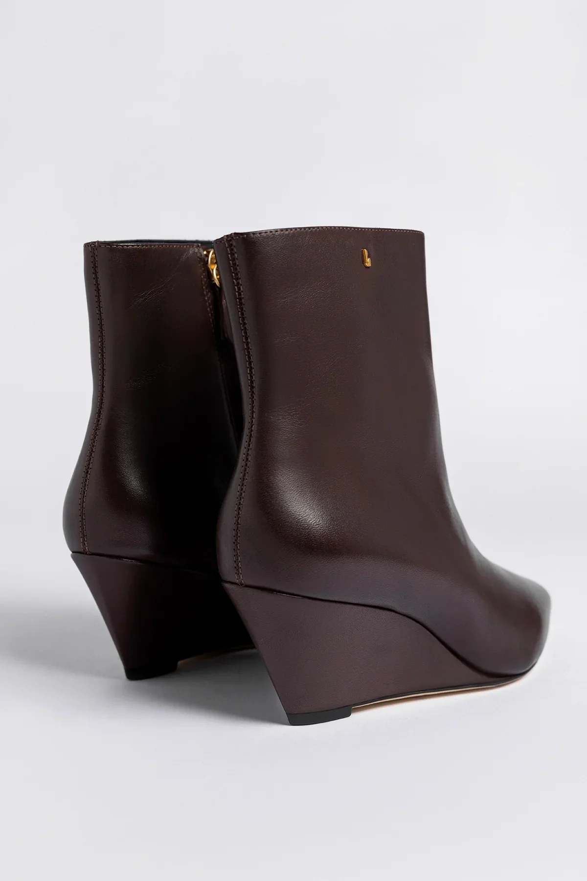 Loulou Boot Brown Leather - Image 5