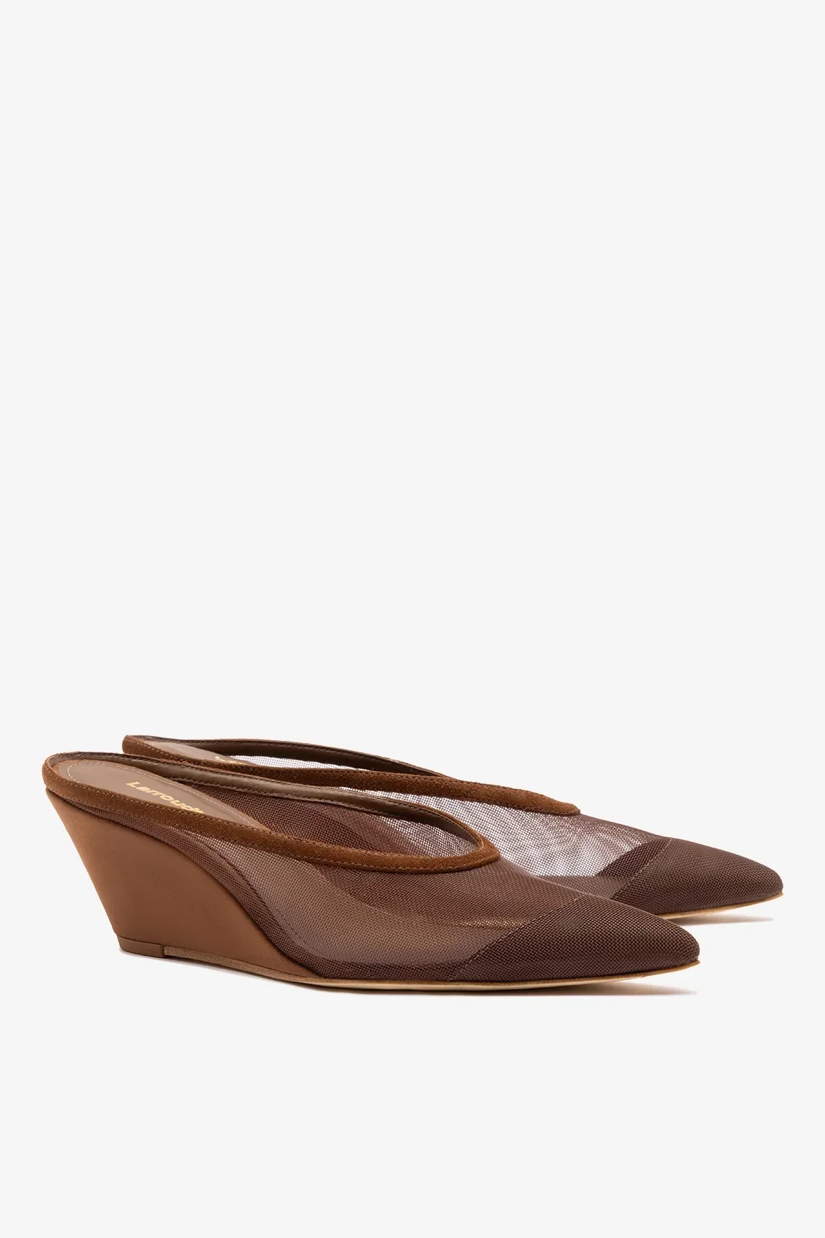 Loulou Mesh Mule Burnt Umber - Image 3