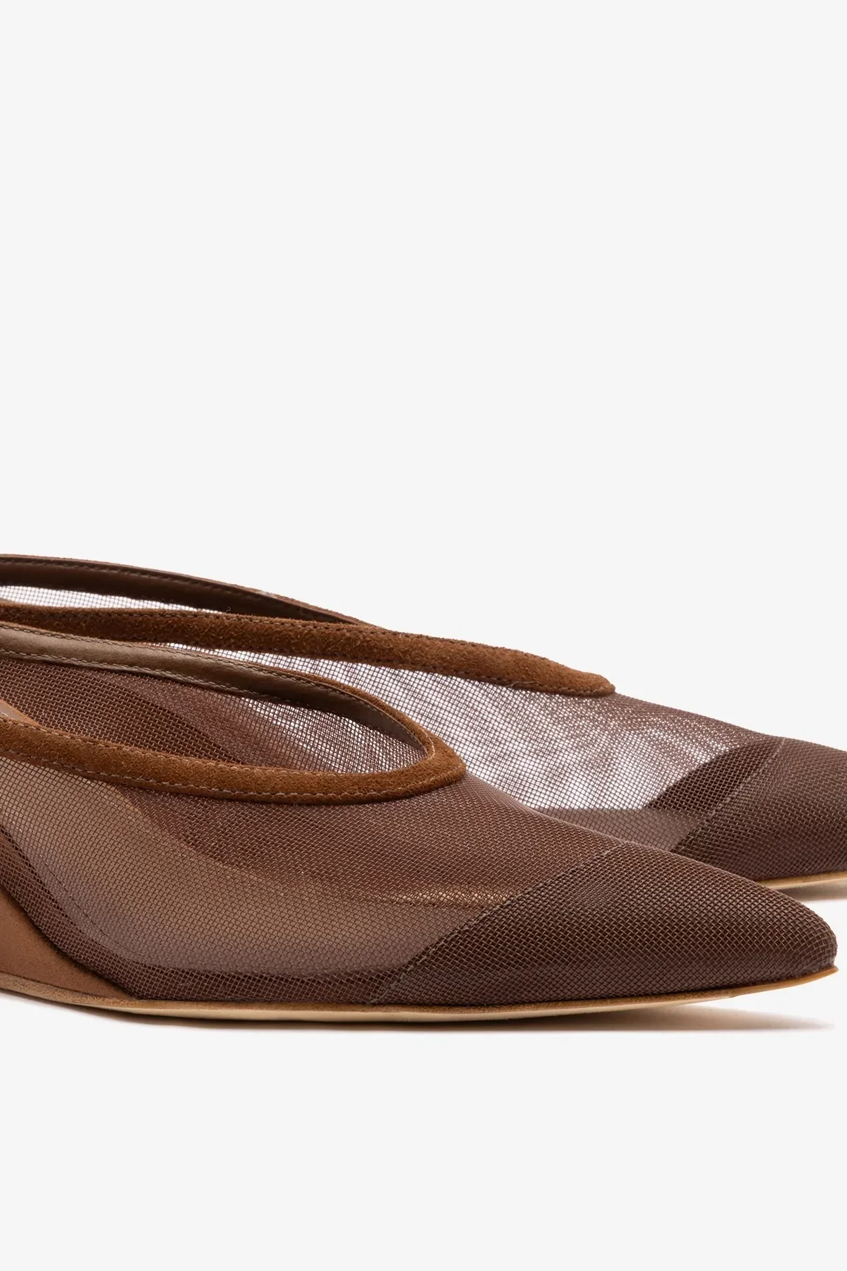 Loulou Mesh Mule Burnt Umber - Image 4