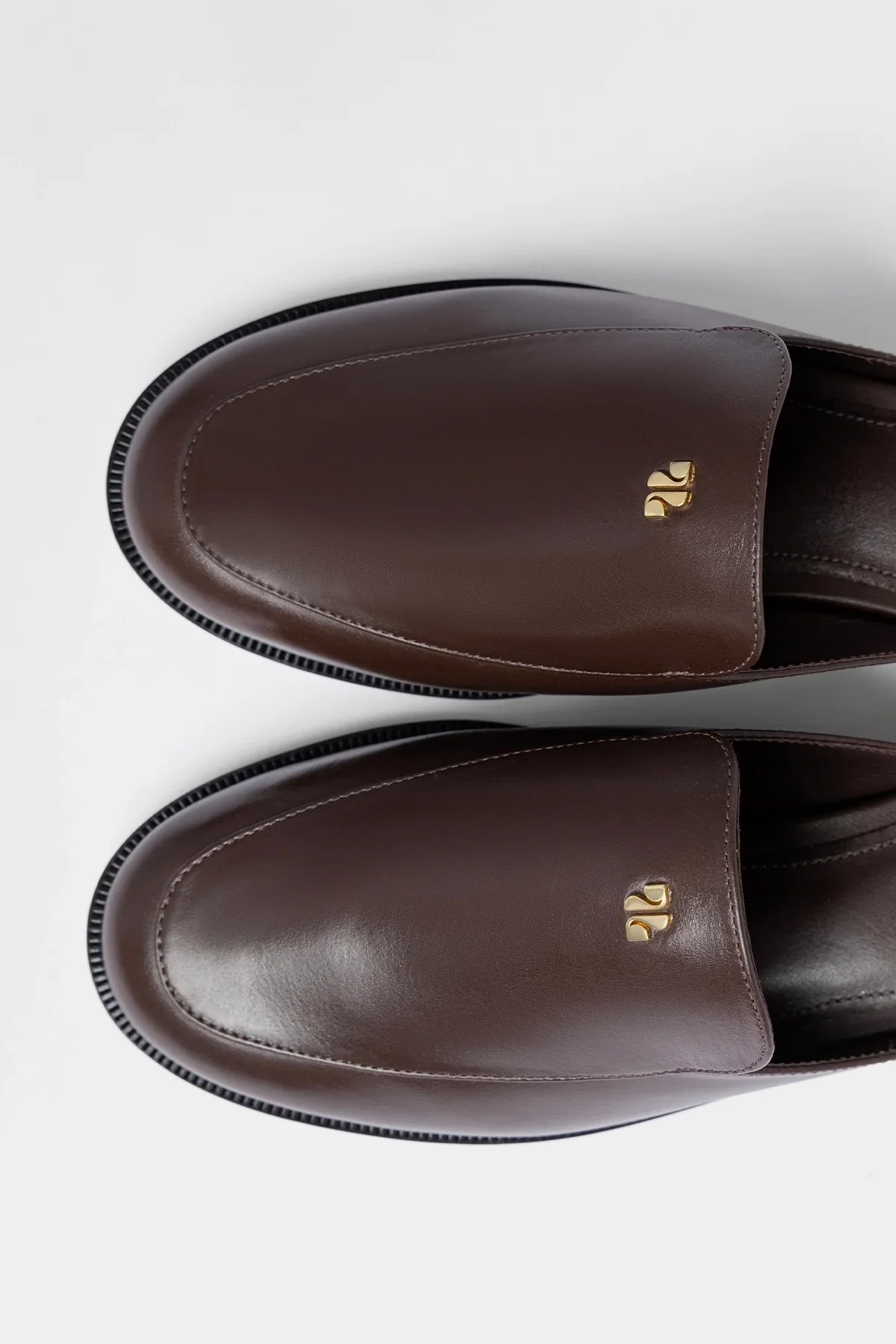 Margaux Mule Brown Leather - Image 4