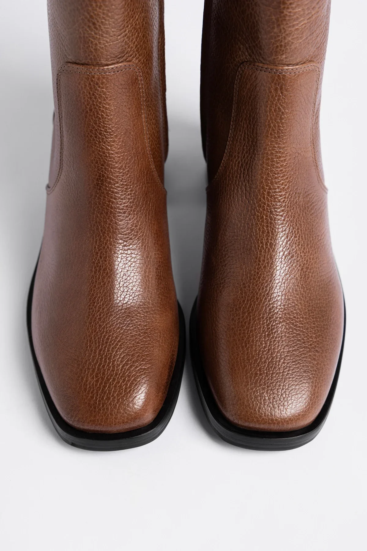 Mini Ricky Boot Burnt Umber Leather - Image 4