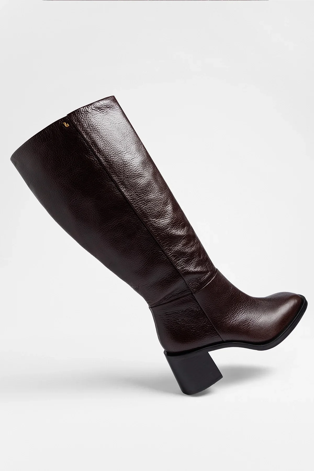 Ricky Wide Boot Brown Leather - Image 2