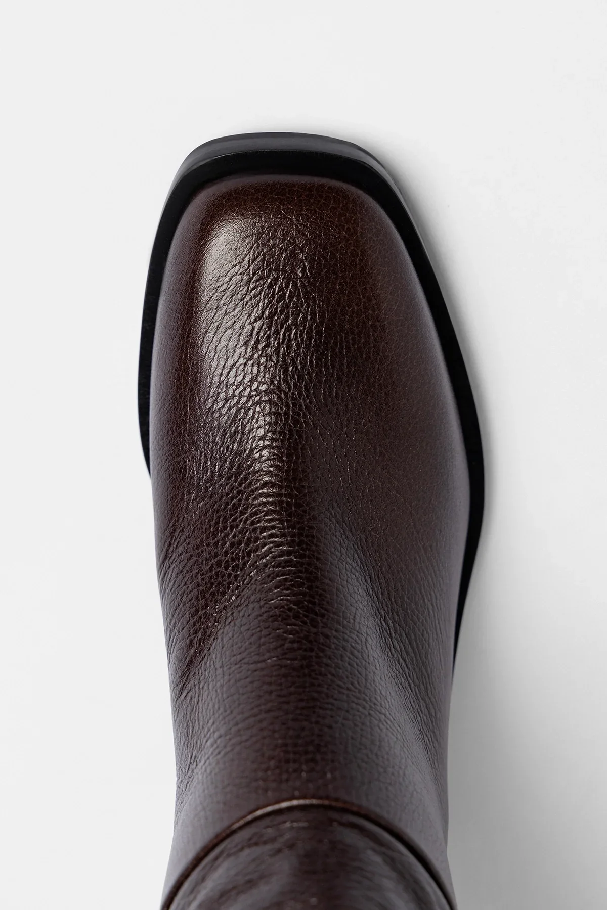 Ricky Wide Boot Brown Leather - Image 3