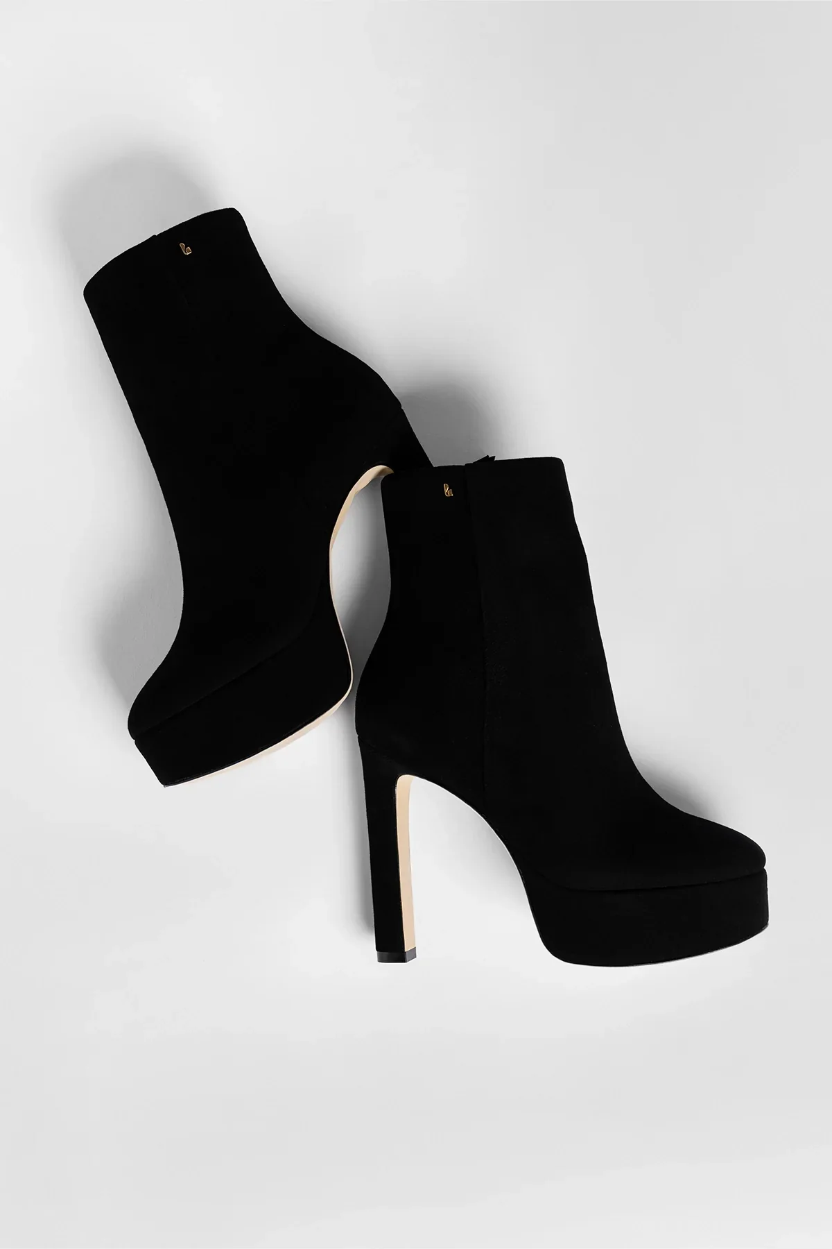 Romy Platform Boot Black Suede - Image 3