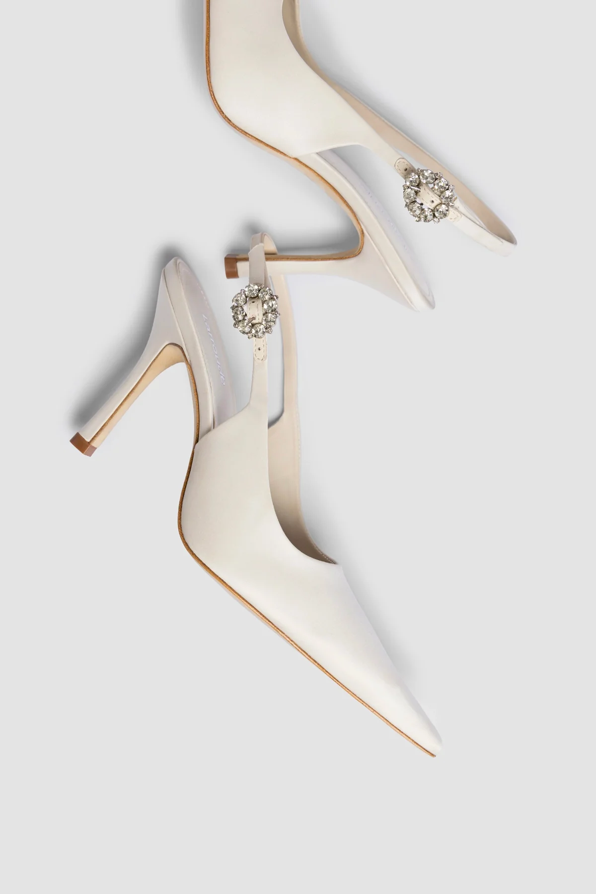 Carine Pump White Satin - Image 6