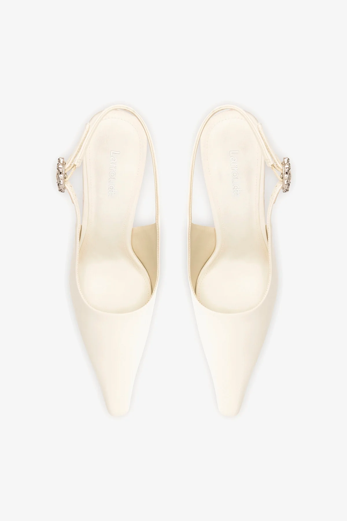 Carine Pump White Satin - Image 7