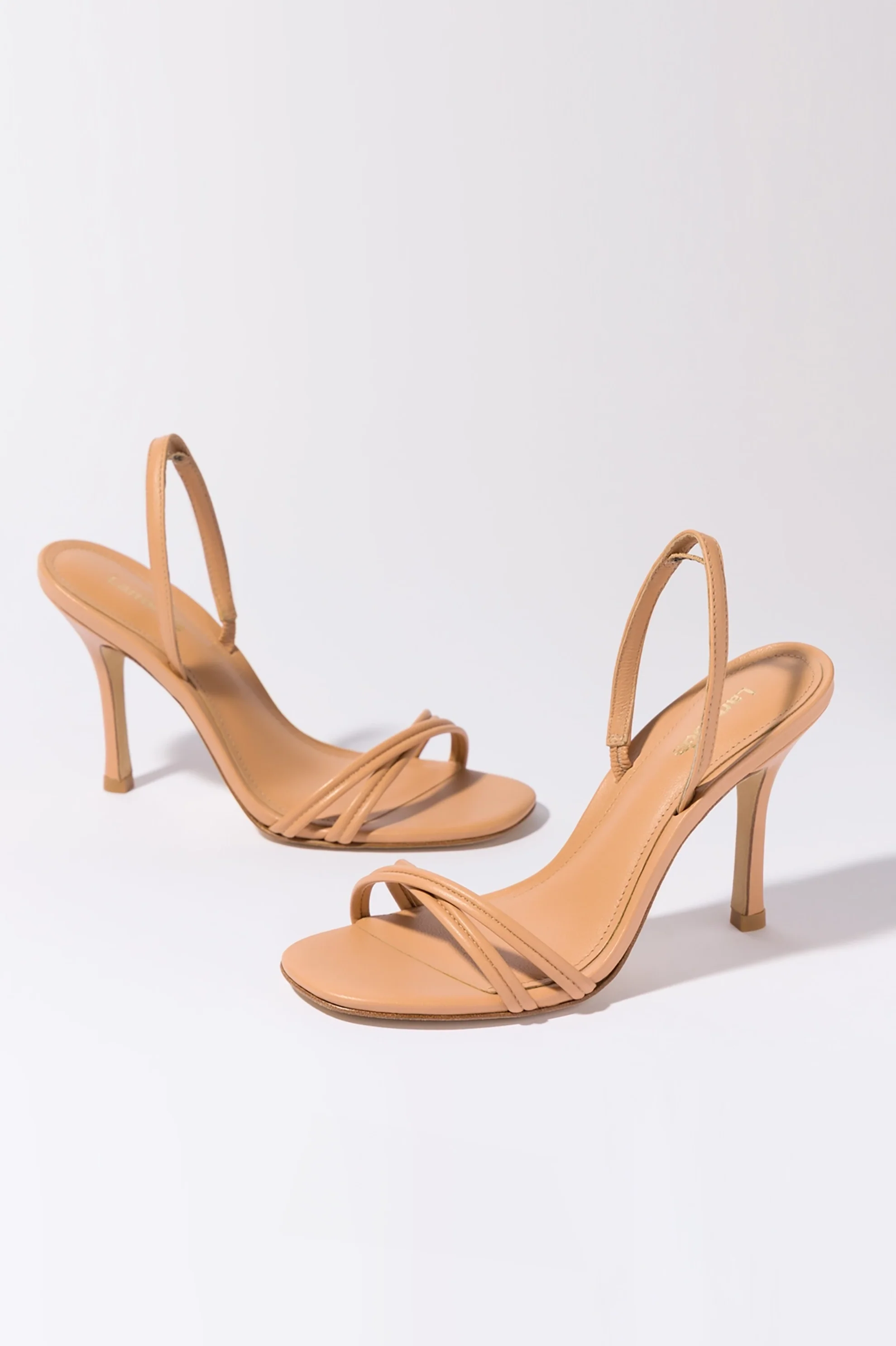 Annie Sandal In Tan Leather - Image 6